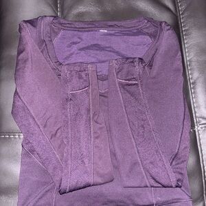 Athleta Purple Long Sleeve Top